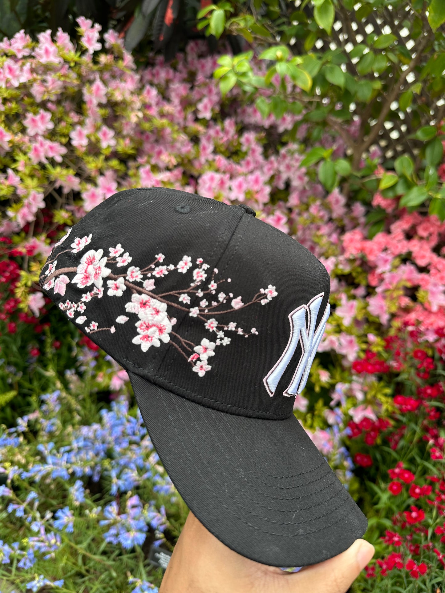Black Cherry Blossom Hat
