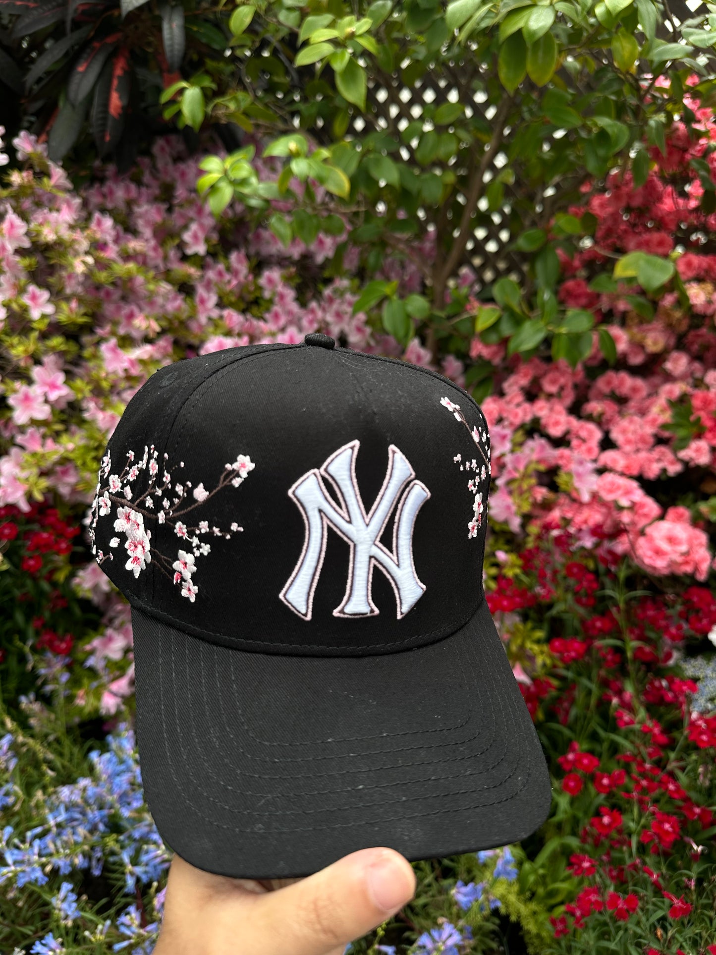 Black Cherry Blossom Hat