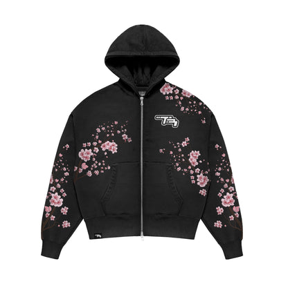 Black Cherry Blossom Hoodie (Limited)