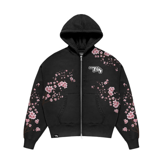 (Limited) Black Cherry Blossom Hoodie